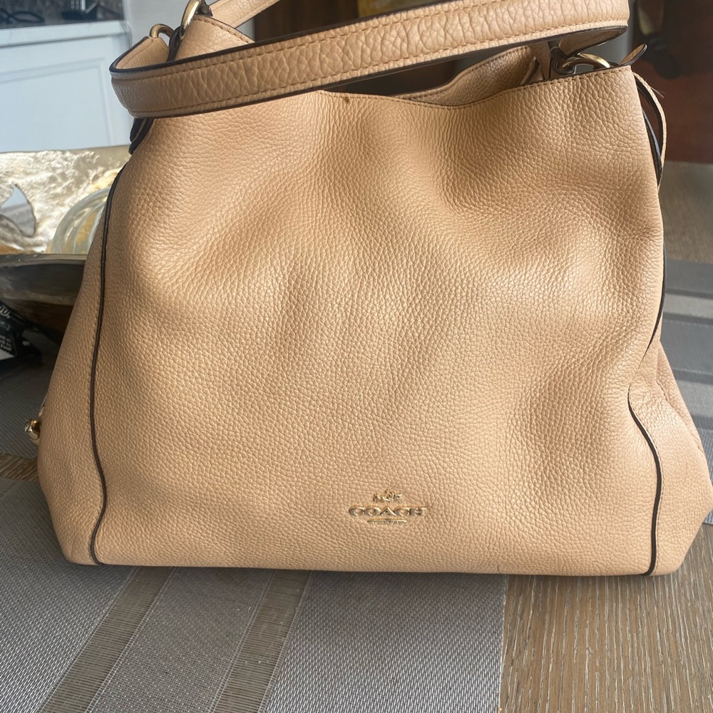 Beautiful  large coach shocker bag